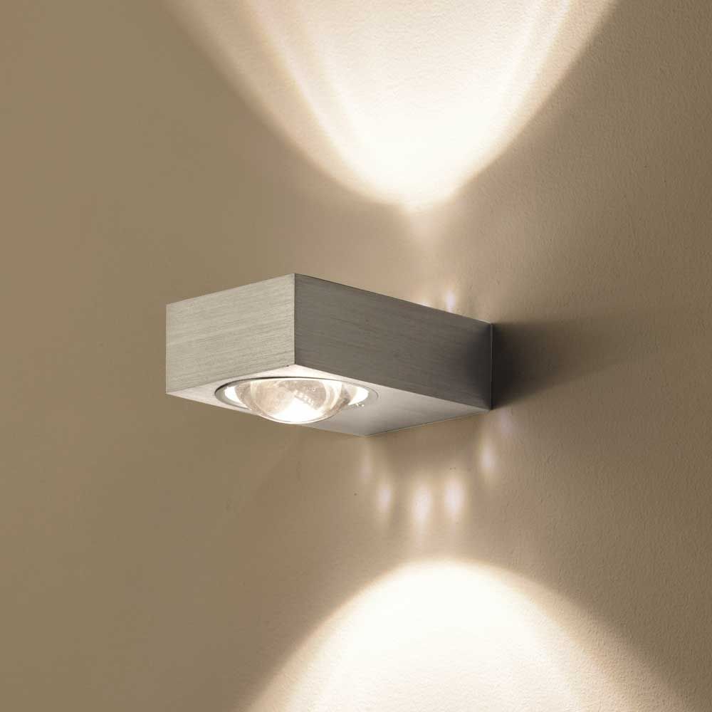 S.Luce s.luce Beam X moderne Wandleuchte Up & Down eckig Begrenztes Angebot