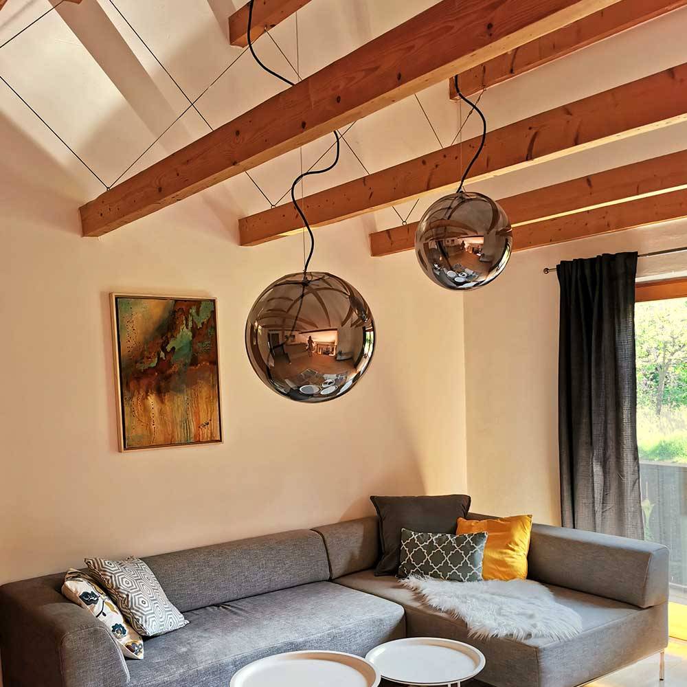 S.Luce s.luce Sphere Galerieleuchte Glaskugel 5m Abhängung Online Shopping