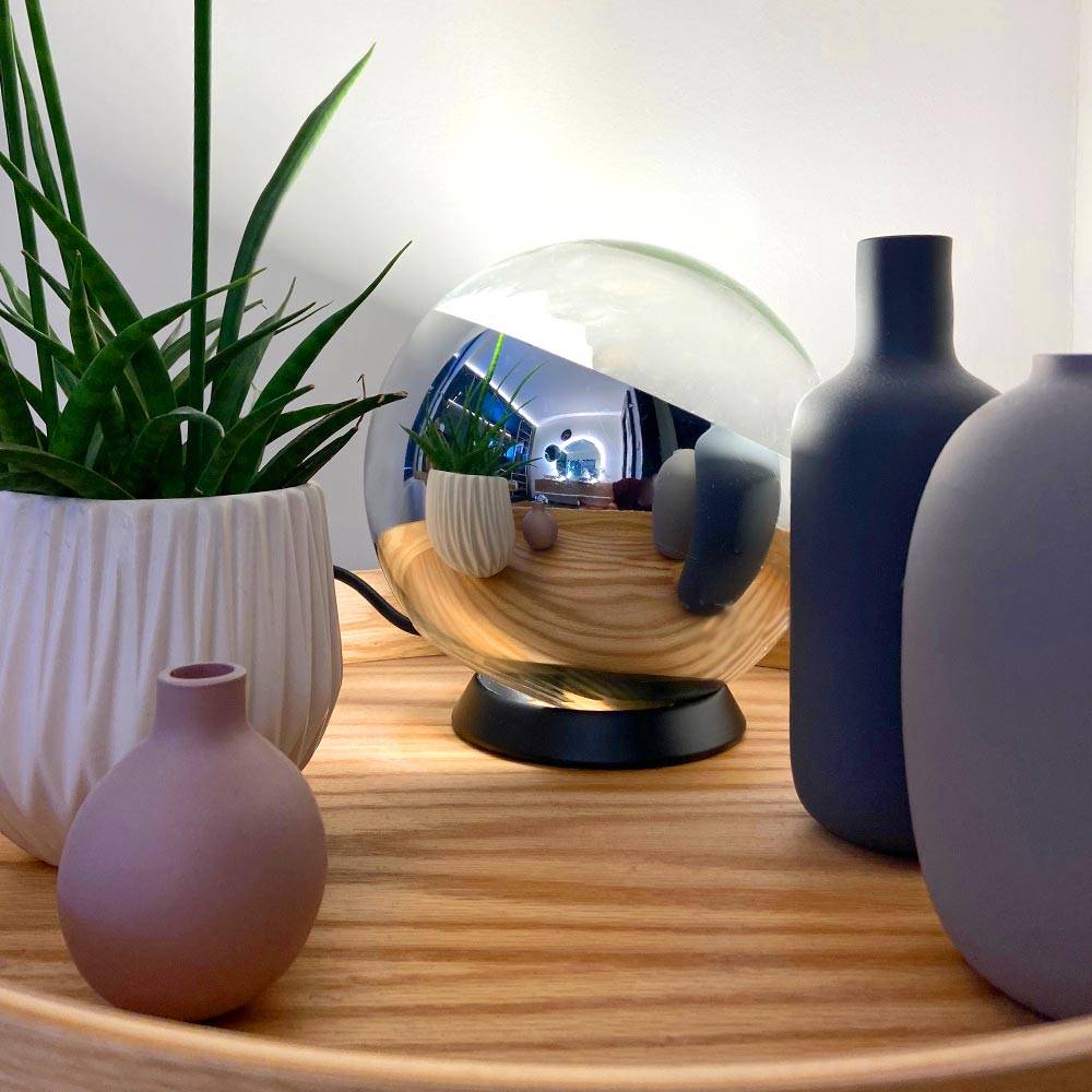 S.Luce s.luce Orb Glaskugel Tischlampe Exklusivangebot