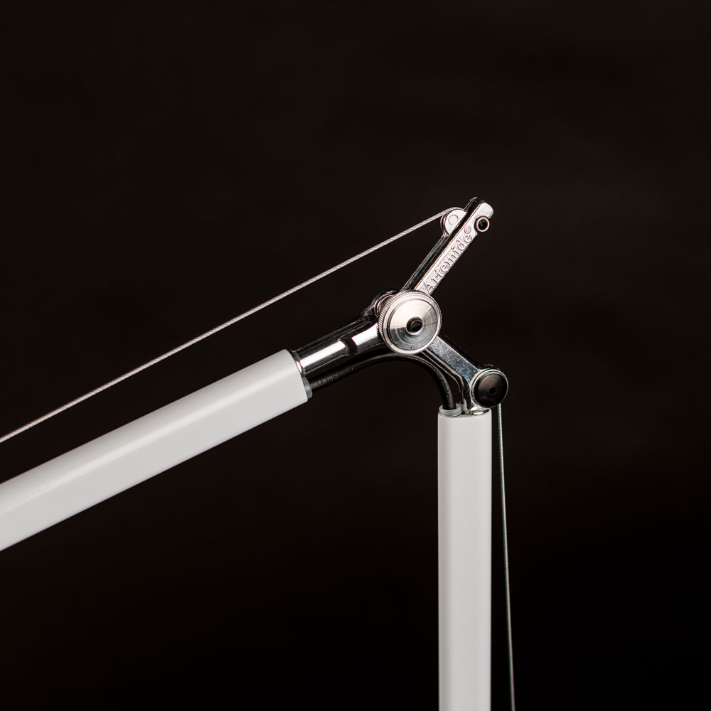 S.Luce Artemide Tolomeo Tavolo Tischleuchte mit LED-Leuchtmittel Dimmbar Jubiläumsangebot