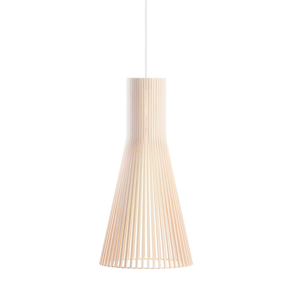 S.Luce Pendelleuchte Secto 4200 aus Holz Ø 30cm Heißer Verkauf