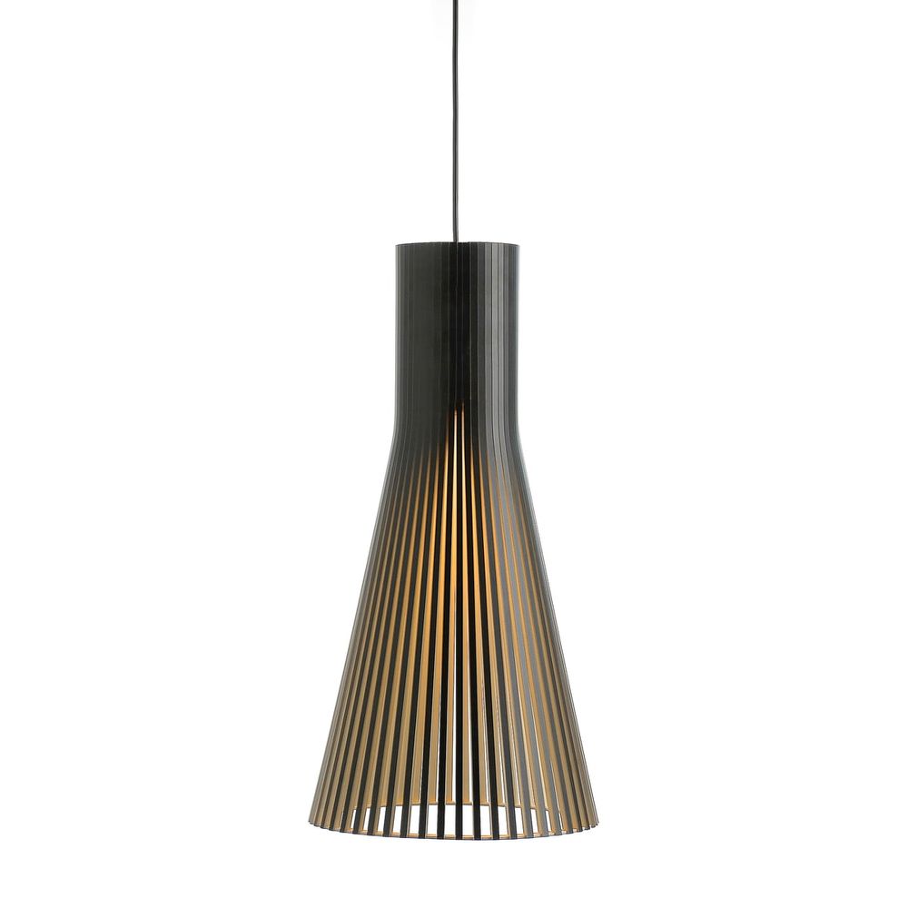S.Luce Pendelleuchte Secto 4200 aus Holz Ø 30cm Heißer Verkauf