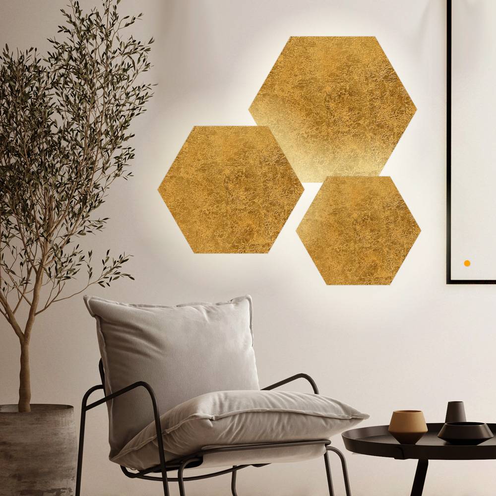 S.Luce s.luce Hive indirekte LED Wandleuchte Kombination Kauf eins, bekomm eins gratis