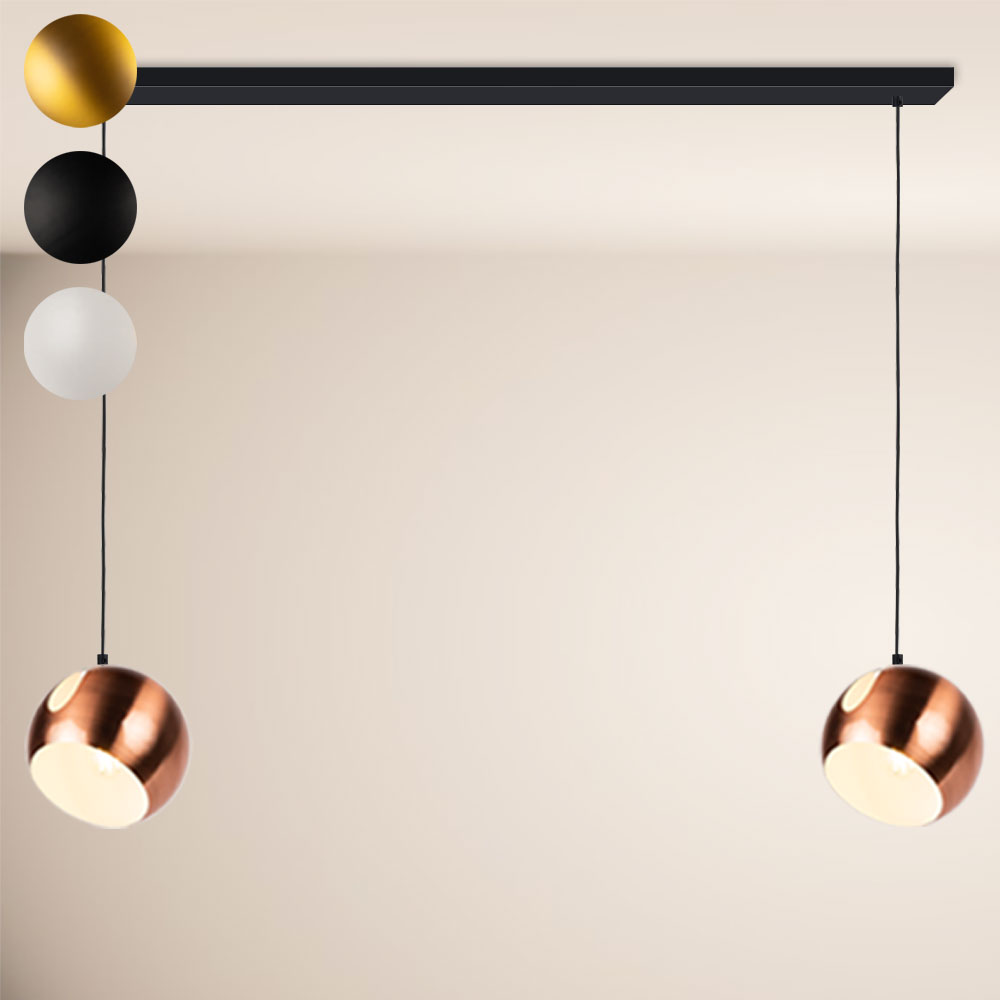 S.Luce s.luce Ball Esstisch-Pendelleuchte 2 bis 5-flammig Balken Riesige Ersparnisse