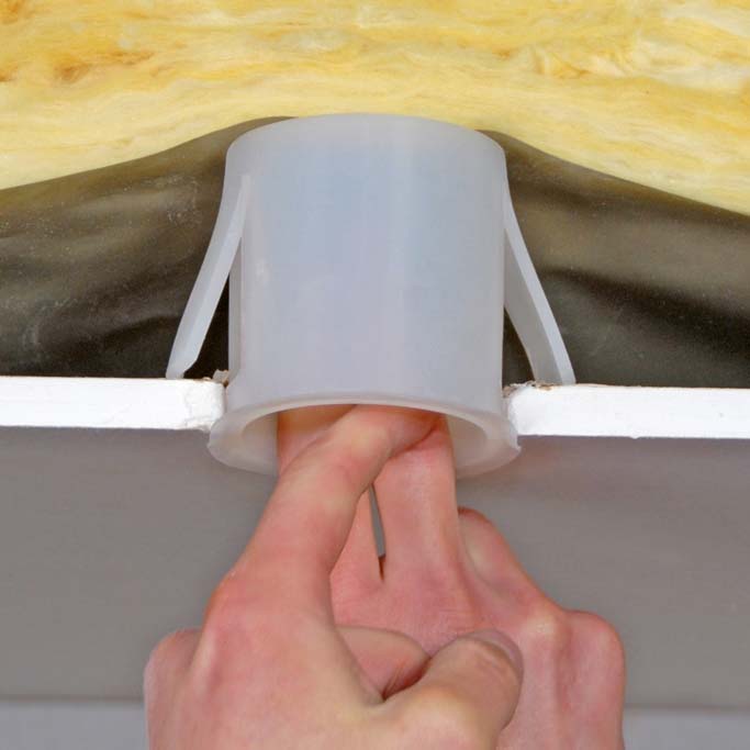 S.Luce Robuste Silikon-Schutzkappe für Einbauleuchten Ø 75mm Super Rabatt