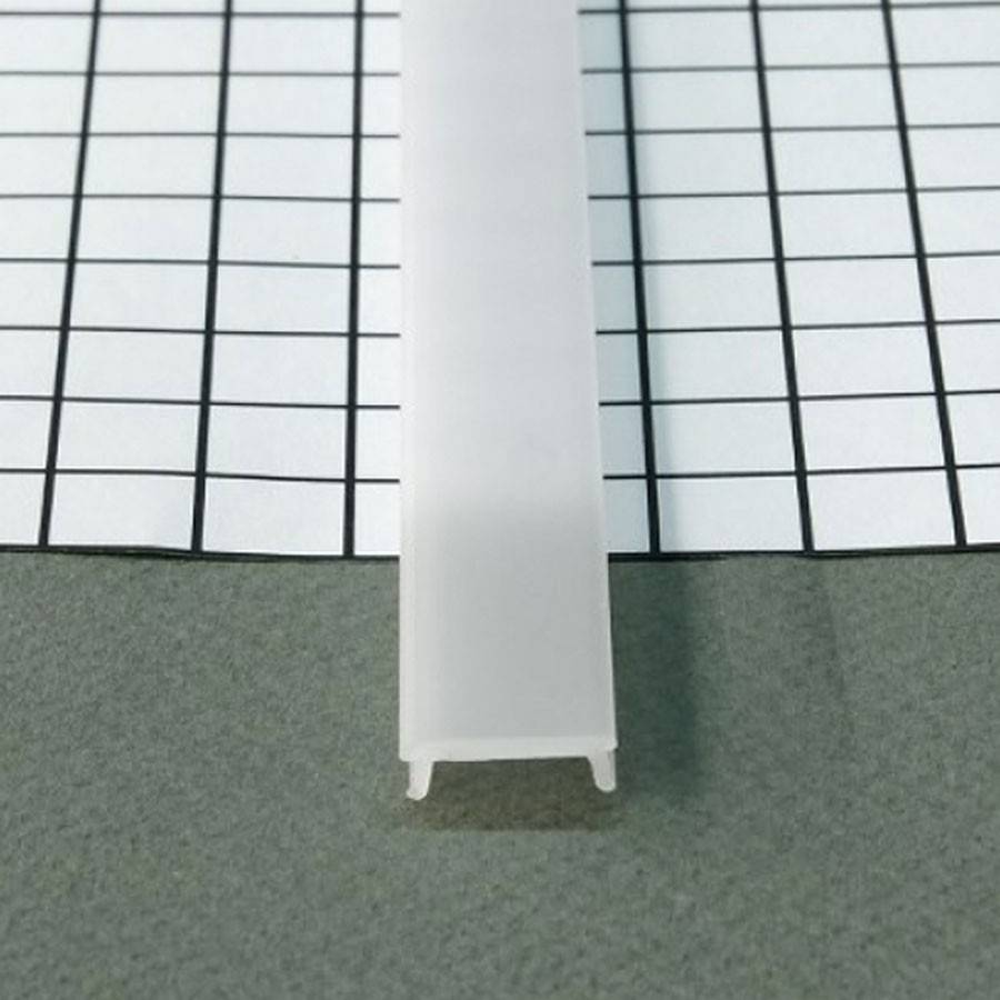 S.Luce Abdeckung eckig 200cm Typ F Opalweiss Preisnachlass