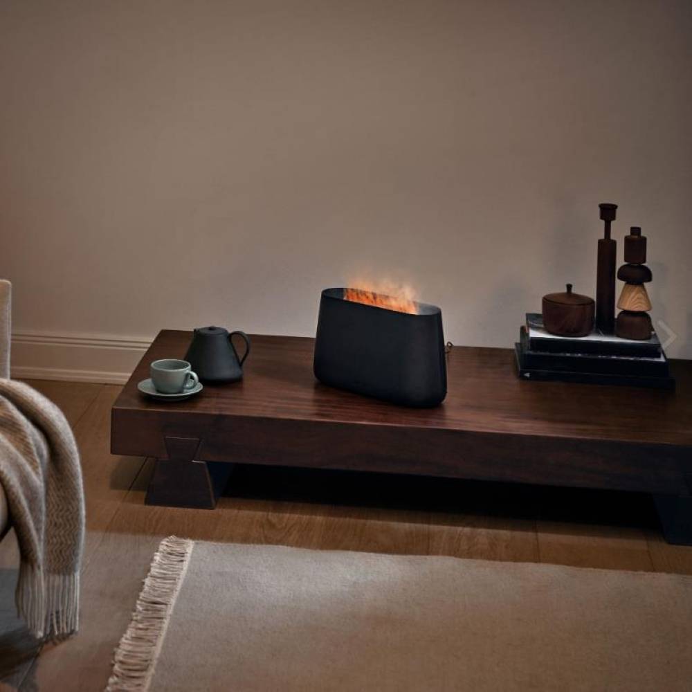 S.Luce LED Luftbefeuchter & Aroma Diffuser Ben mit Kamin Effekt-Licht Sonderangebot der Fabrik