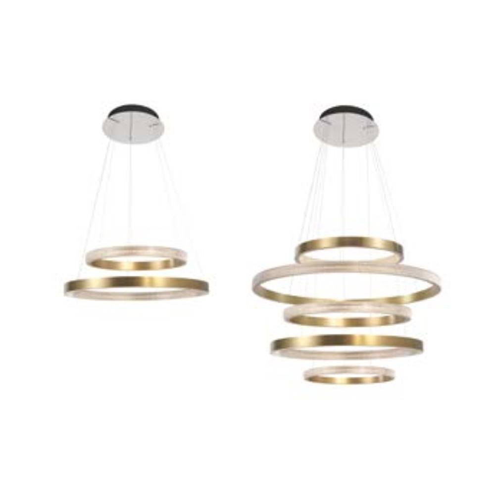 S.Luce Nova Luce Oblix Baldachin für 1-5 Ringe Kostenloser Versand international