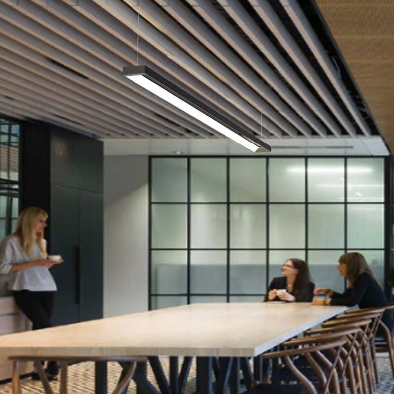 S.Luce Büro LED Pendel-Schreibtischleuchte Schwarz CCT Schlussverkauf