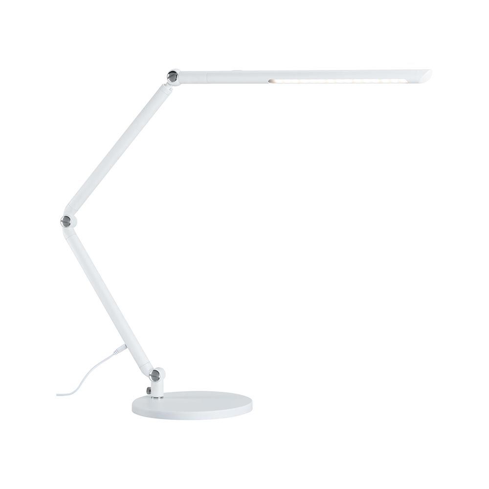 S.Luce LED Schreibtischleuchte FlexBar Weiß mit 3-Stufen-Dimmer Meist gekauft