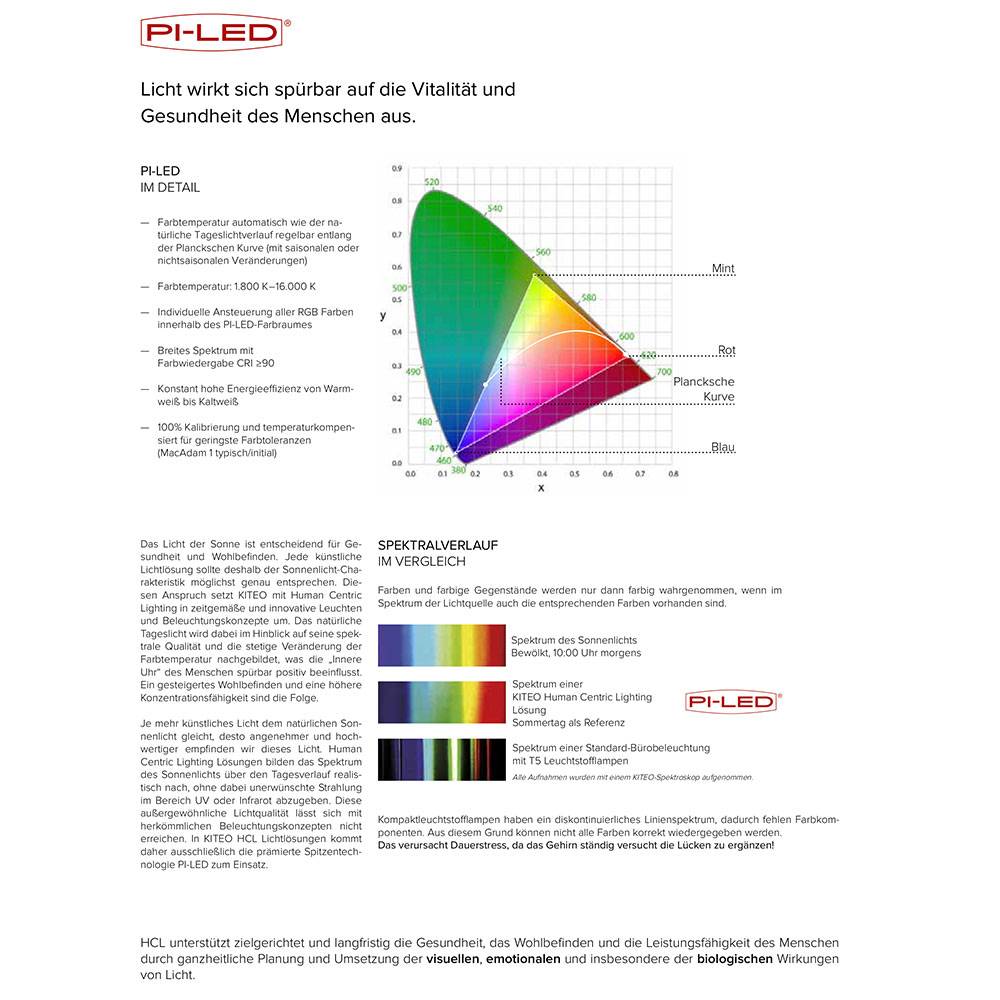 S.Luce Kiteo Vibe HCL Pendellampe RGBW Tageslichtverlauf DALI NeoLink Exklusivangebot