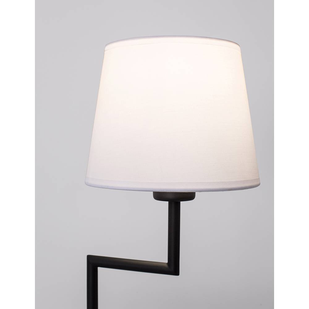 S.Luce Nova Luce Savona Tischleuchte Sandig Schwarz Osterangebot