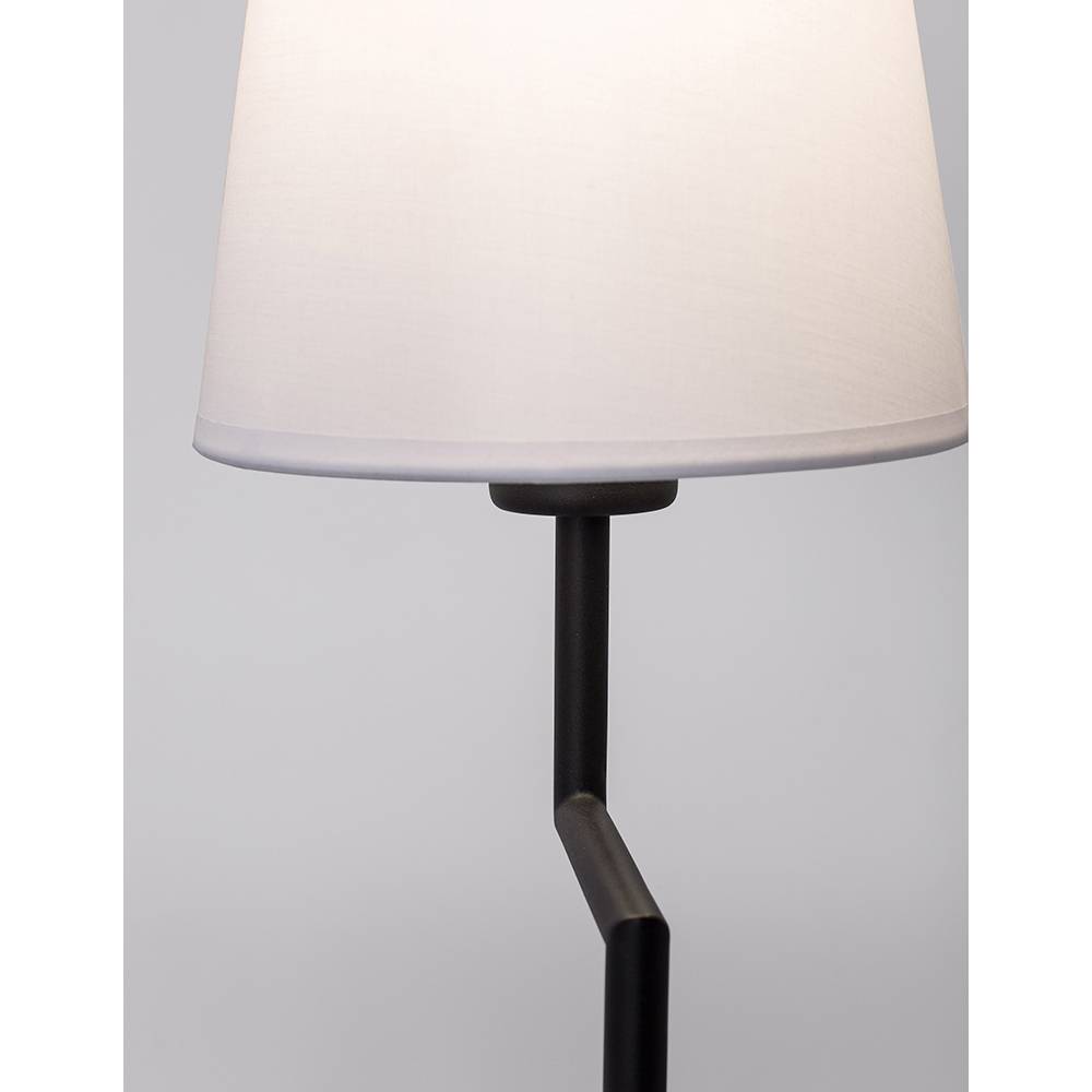 S.Luce Nova Luce Savona Tischleuchte Sandig Schwarz Osterangebot