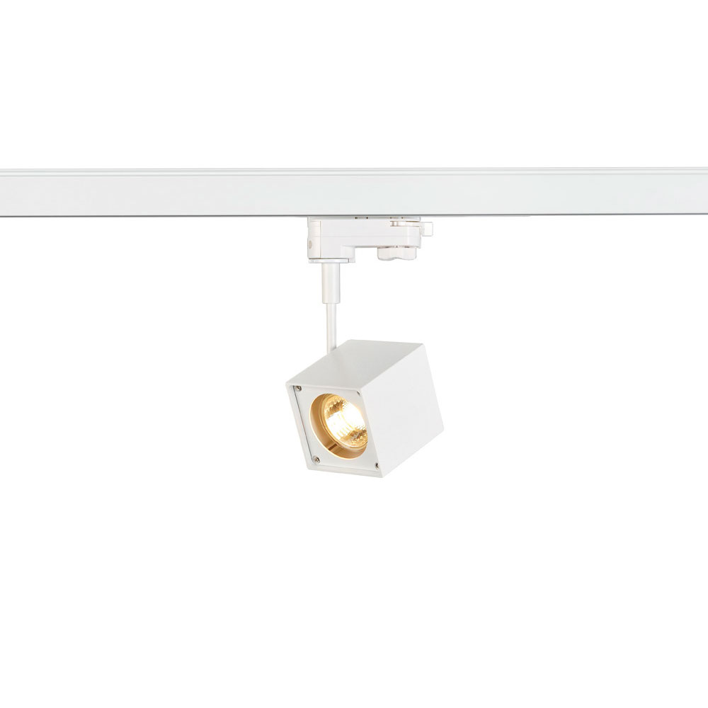 S.Luce SLV Altra Dice Spot inkl. 3P.-Adapter eckig GU10 max. 50W Weiß Große Rabatte