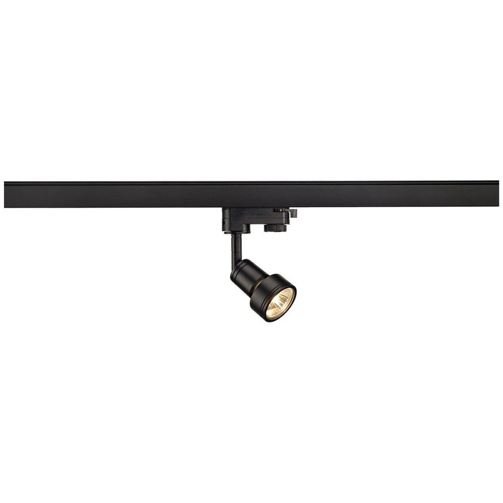 S.Luce SLV PURI Lampenkopf Schwarz GU10 max. 50W inkl. 3P.-Adapter Riesige Ersparnisse