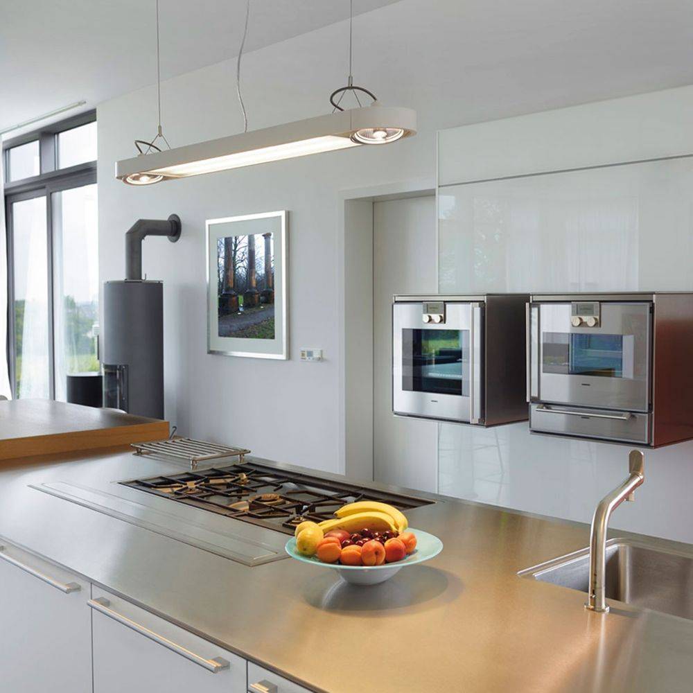 S.Luce SLV Aixlight R Office T5 39W Pendelleuchte rund Wiß Kostenlose Rückgabe