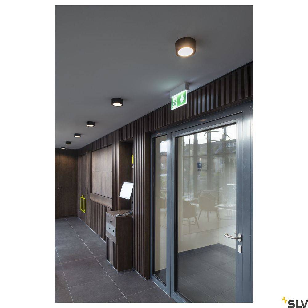 S.Luce Fera 25 CL LED Deckenaufbaulampe Dali Schwarz Neueste Stile