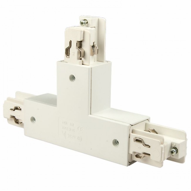 S.Luce 3-Phasen T-Verbinder Links Weiß Kostenloser Versand