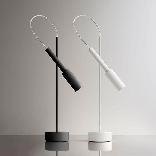 S.Luce Panzeri Tubino LED-Tischlampe schwenkbar Online Shopping