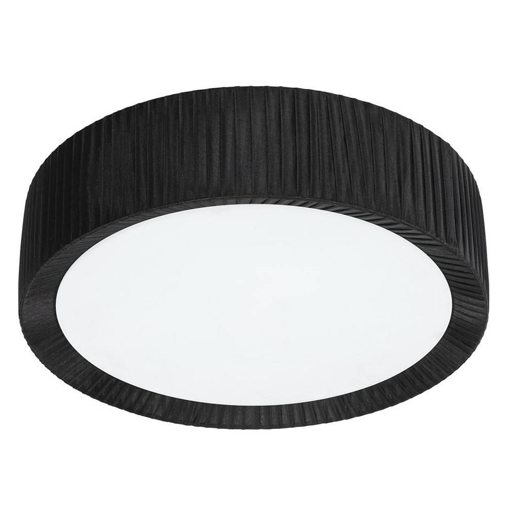 S.Luce Handro LED Deckenleuchte Ø 100cm Schwarz