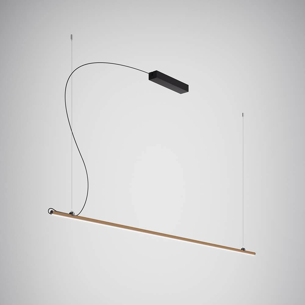 S.Luce Fabbian Freeline LED-Hängeleuchte Medium 200cm Große Rabatte