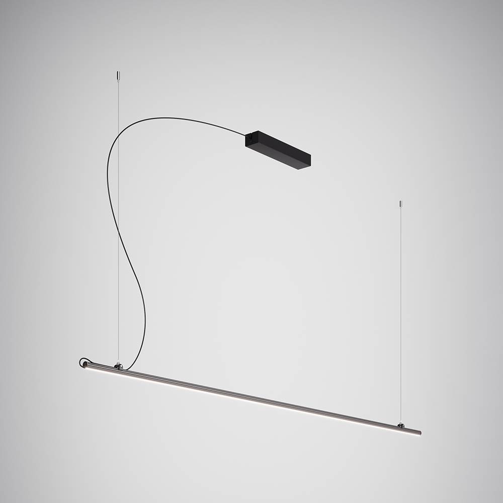 S.Luce Fabbian Freeline LED-Hängeleuchte Medium 200cm Große Rabatte