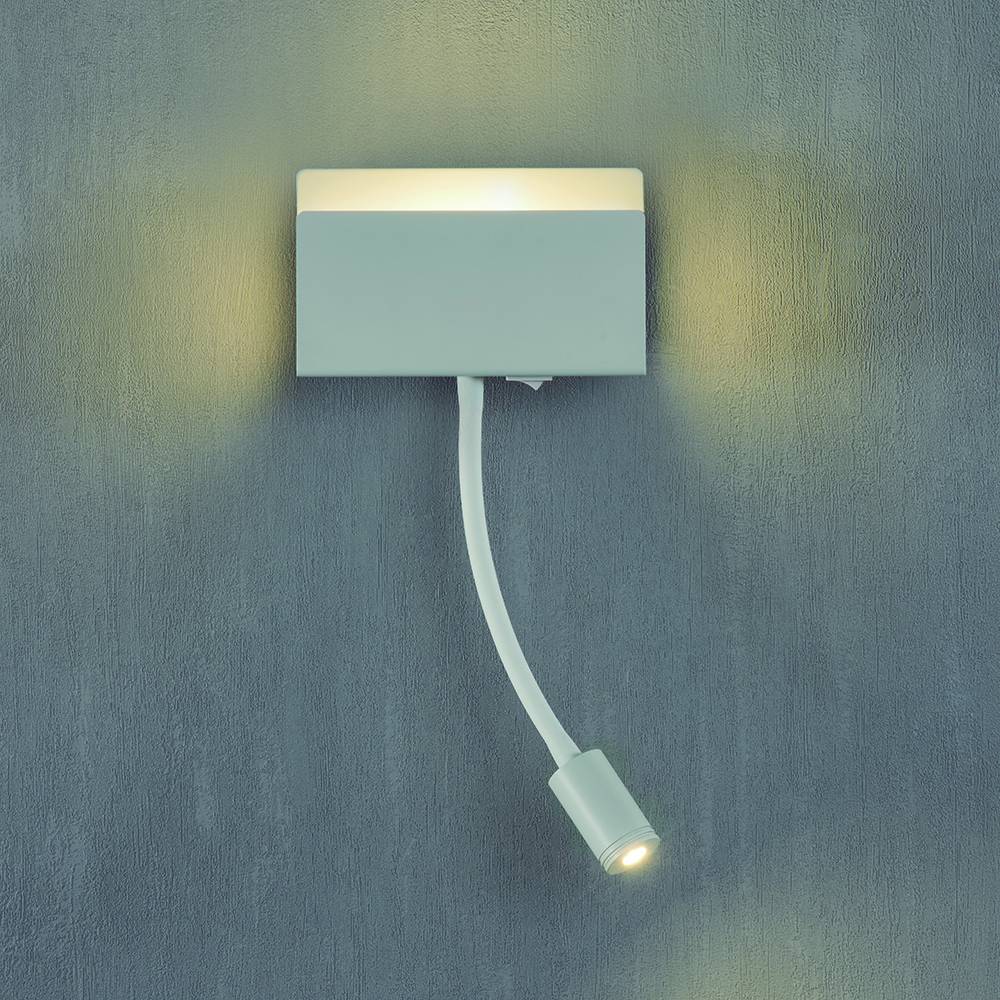 S.Luce Mantra Cabarete LED-Wandleuchte mit Spotlight Kauf eins, bekomm eins gratis