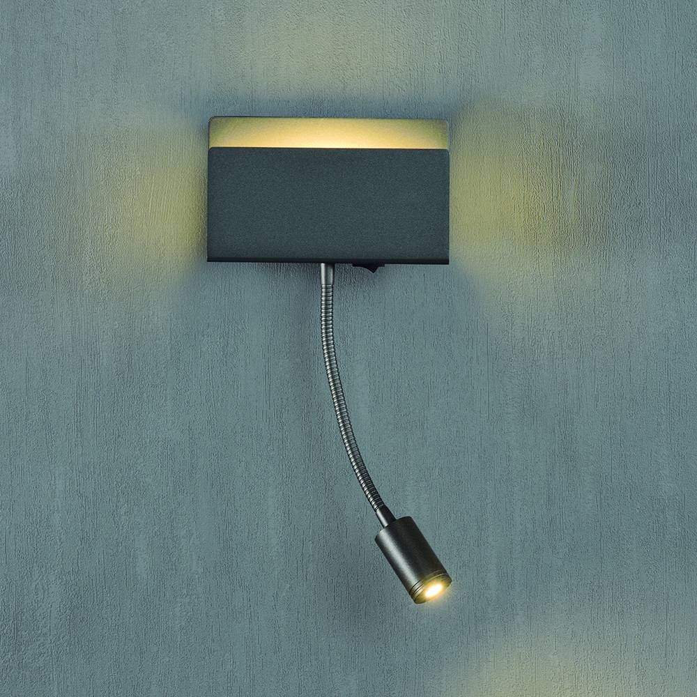 S.Luce Mantra Cabarete LED-Wandleuchte mit Spotlight Kauf eins, bekomm eins gratis