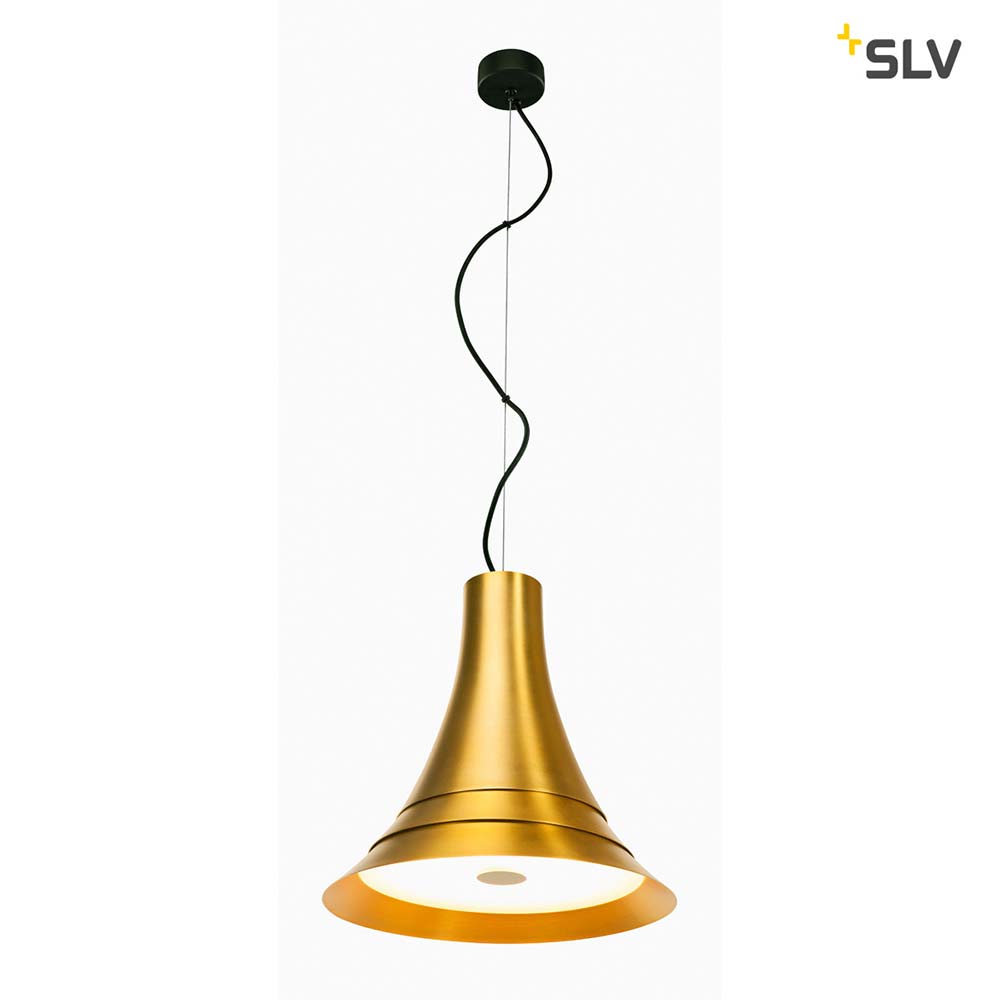 S.Luce SLV Bato 35 LED Pendelleuchte Messing Begrenzte Freigabe
