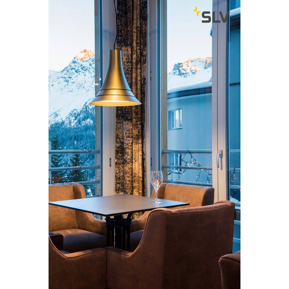 S.Luce SLV Bato 35 LED Pendelleuchte Messing Begrenzte Freigabe