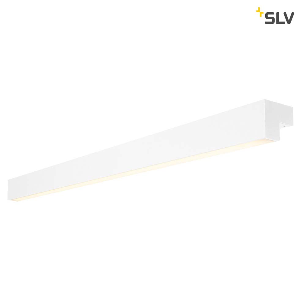 S.Luce SLV L-Line 120 LED Wand- & Deckenleuchte IP44 Weiß Letzte 3 Tage