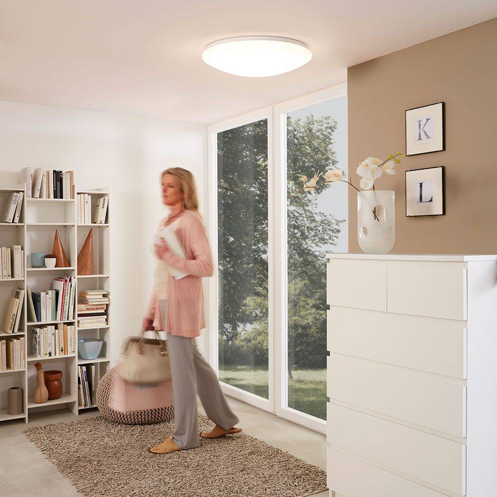 S.Luce LED Deckenleuchte Giron Ø 100cm + Fernbedienung Weiß JETZT KAUFEN