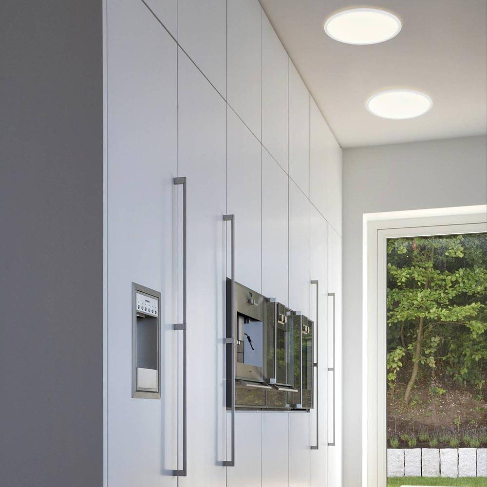 S.Luce LED Deckenleuchte Board 29 4000K Dimmbar per Schalter Weiß Neueste Stile
