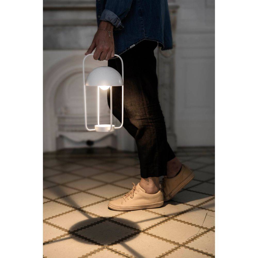 S.Luce LED Tischlampe JELLYFISH 3W 2700K Weiß Letzte 2 Tage