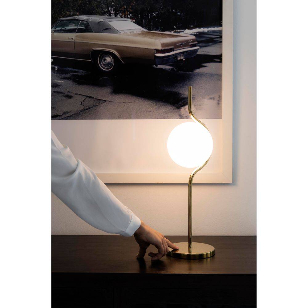 S.Luce LED Tischlampe LE VITA 6W 2700K Goldfarben Letzter Tag
