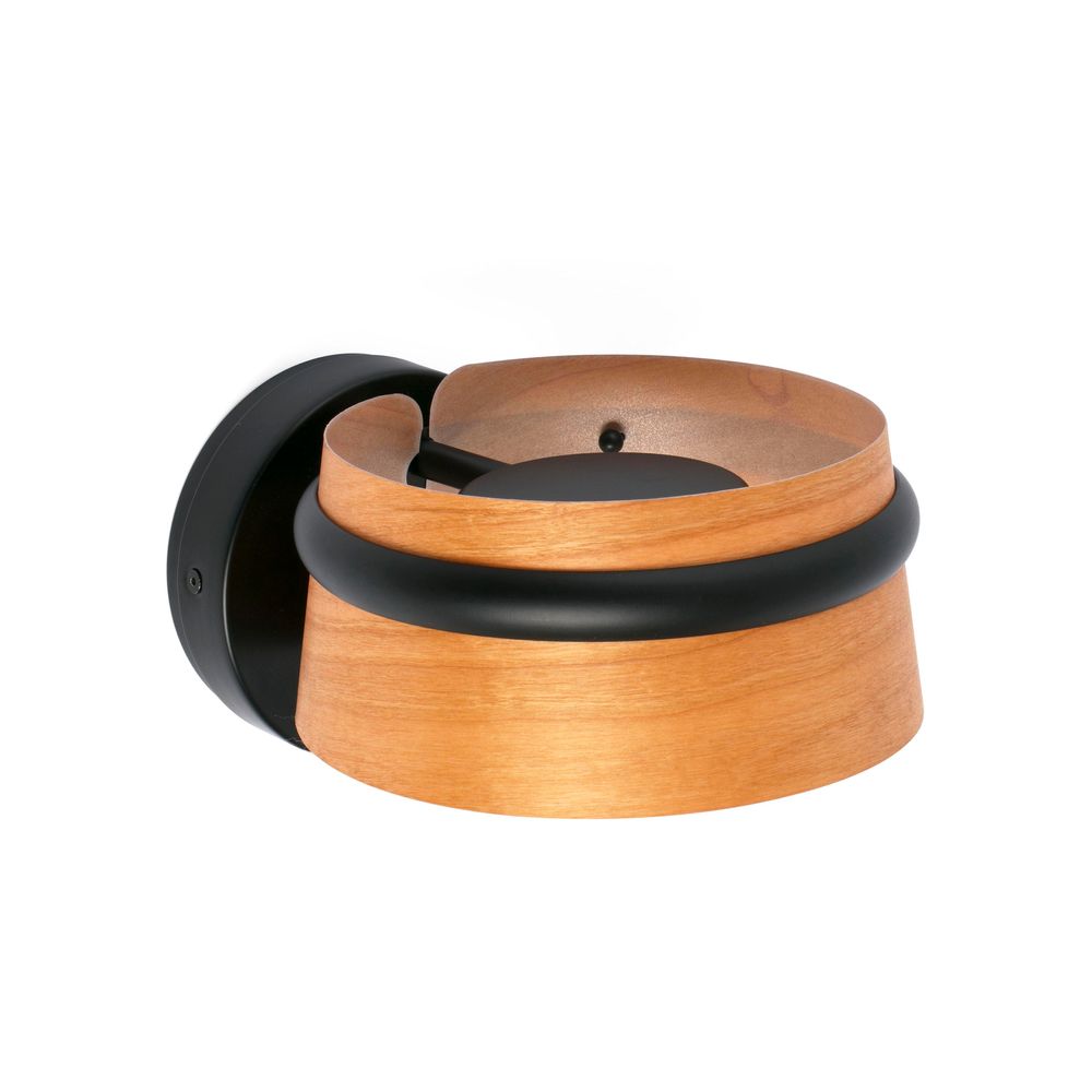S.Luce LED Wandleuchte LOOP Dimmbar Schwarz, Braun Zeitbegrenzte Promotion