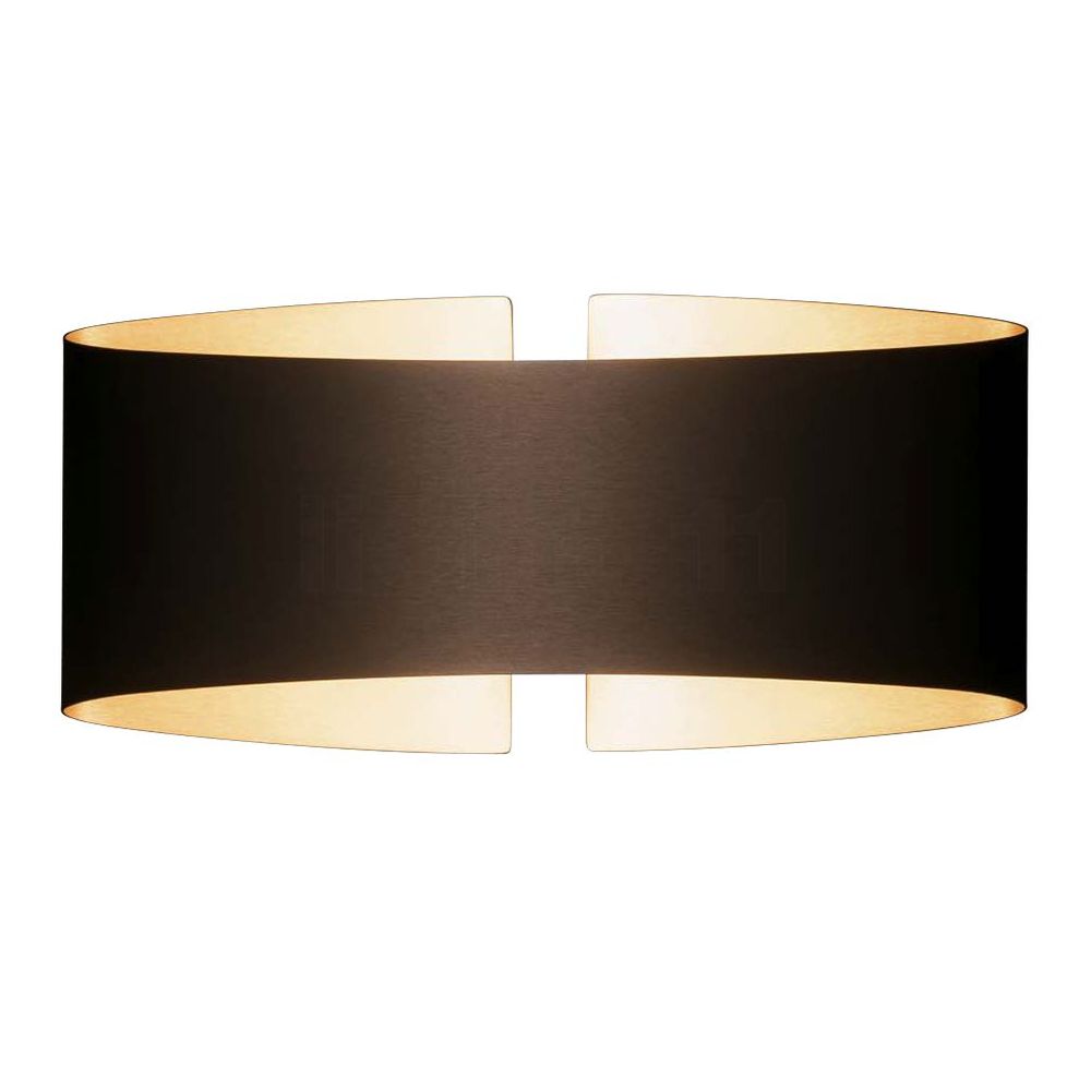 S.Luce Holtkötter LED-Wandlampe VOILÀ Fumé matt Dimmbar 800lm 2700K Bis zu 60% Rabatt