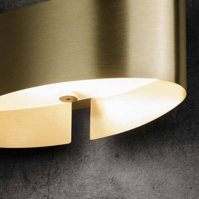 S.Luce Holtkötter LED-Wandlampe VOILÀ Fumé matt Dimmbar 800lm 2700K Bis zu 60% Rabatt