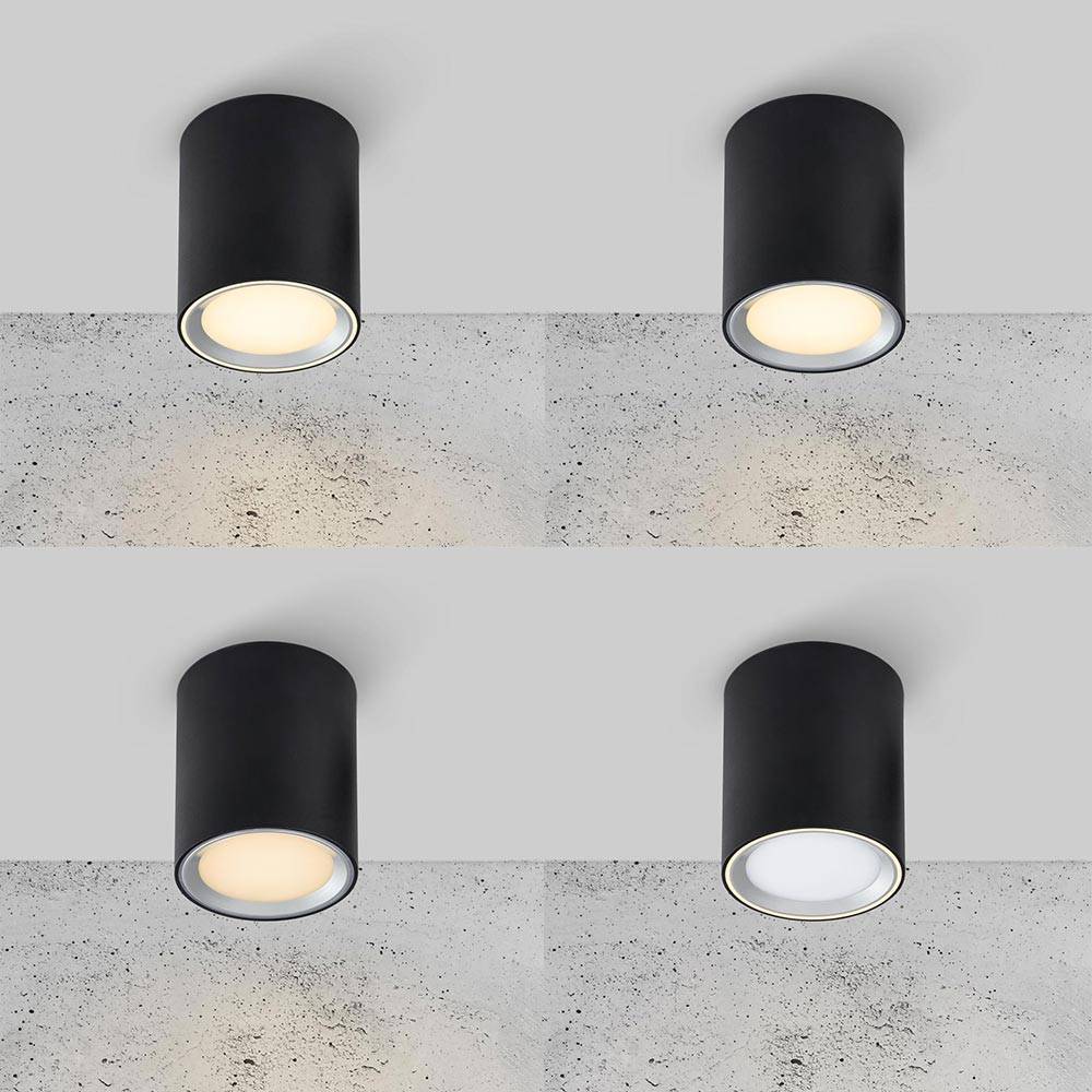 S.Luce LED Aufbauleuchte Moodmaker M Dimmbar Schwarz Nur für heute