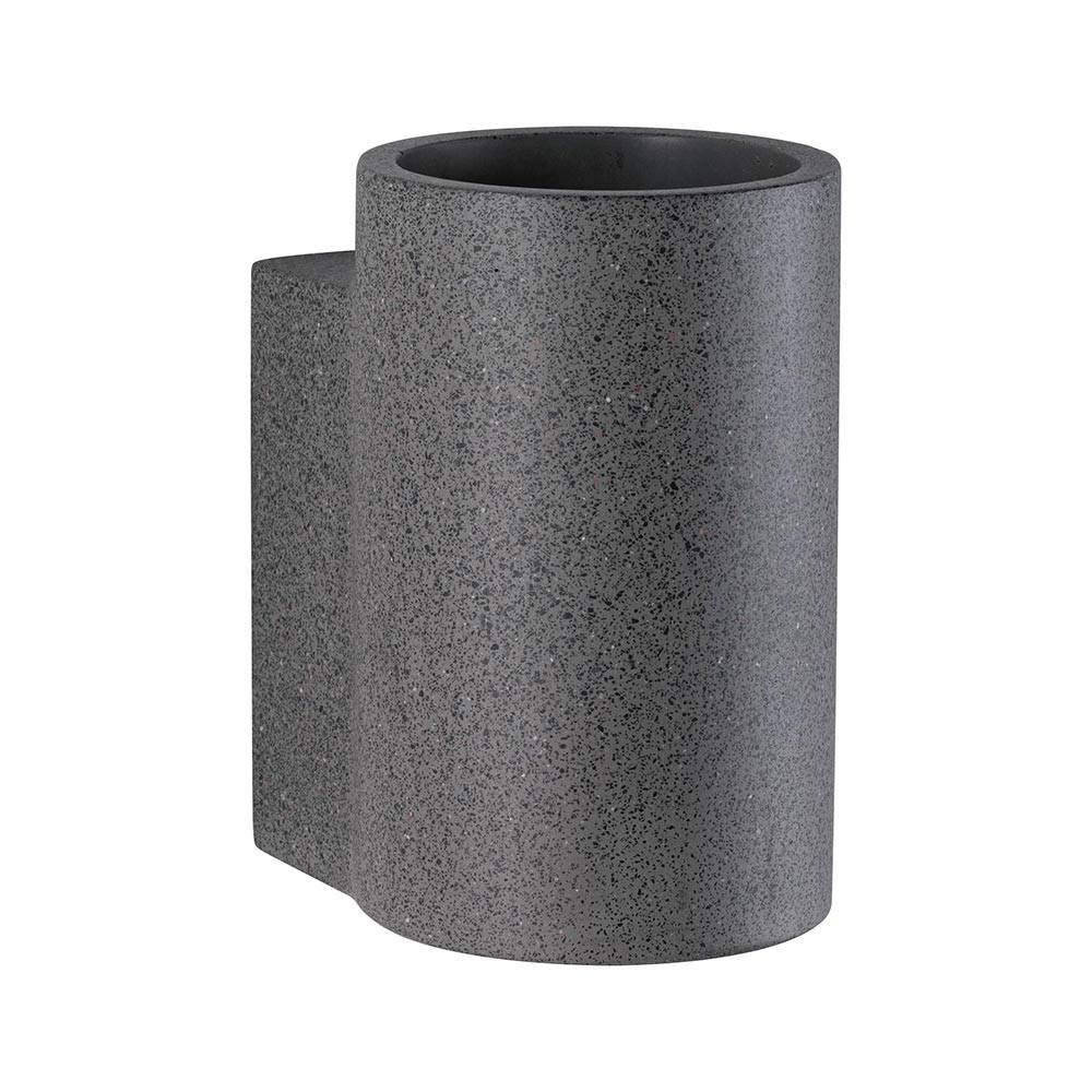 S.Luce Beton LED Außenwandleuchte Concrea Sandig-Schwarz IP65 Bis zu 55% Rabatt