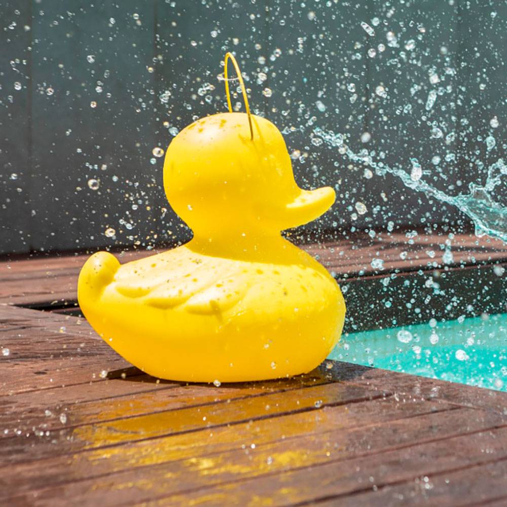 S.Luce Schwimmfähige Akku-LED-Leuchte Duck-Duck S Gelb Nur noch ein Tag übrig