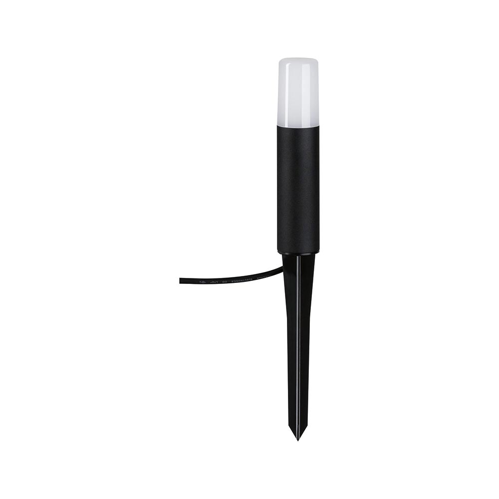 S.Luce Plug & Shine LED Pollerleuchte Flarea Metall Schwarz IP65 Riesige Rabatte