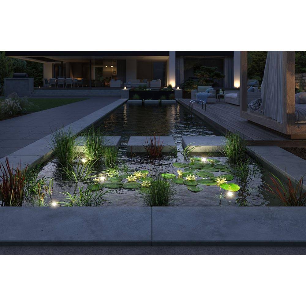 S.Luce Plug & Shine LED Spot Teichleuchte IP68 Schwarz Clearance-Verkauf