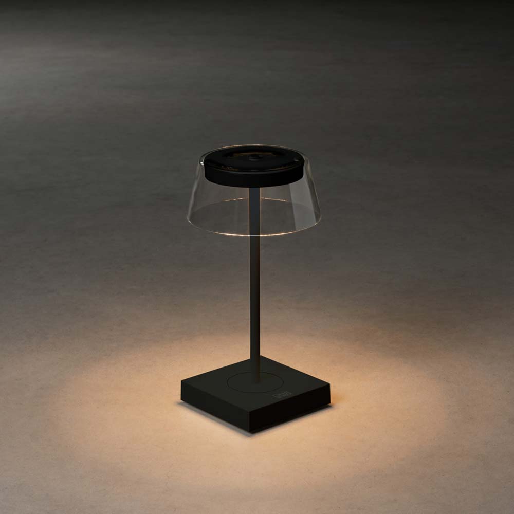 S.Luce Scilla LED Akku Tischleuchte IP54 Black Friday Preise