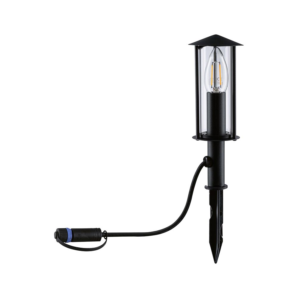 S.Luce Plug & Shine LED Spieß-Pollerleuchte Classic Mini Anthrazit Verkauf