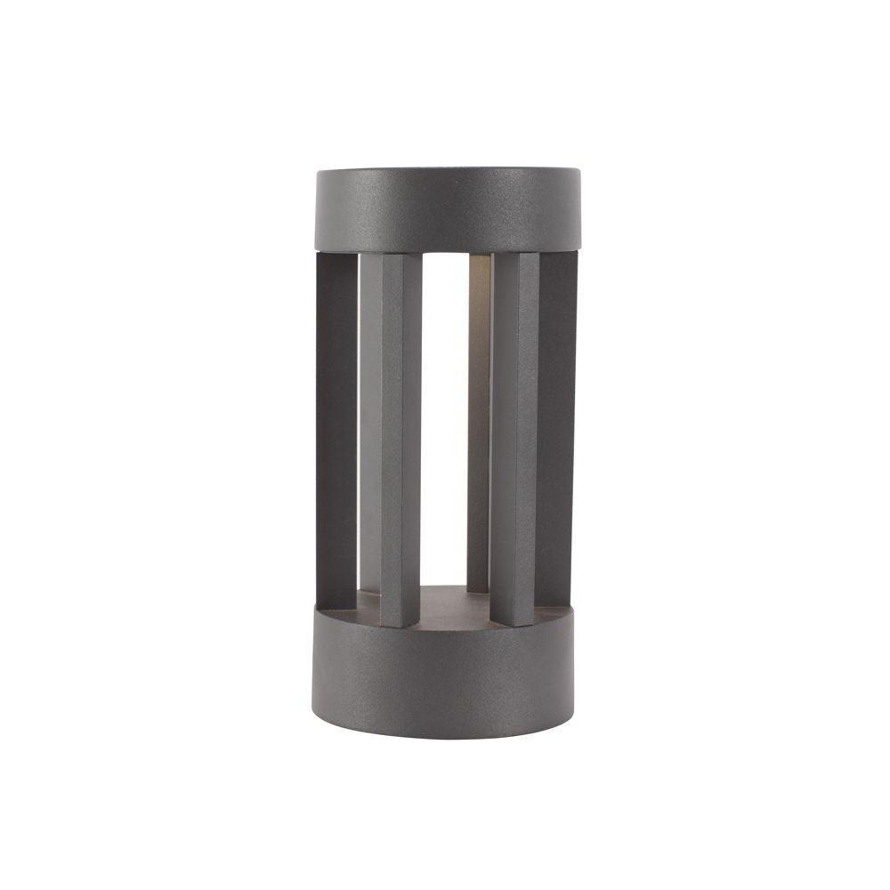 S.Luce LED Pollerleuchte Devora 22cm Dunkelgrau Fabrikpreis