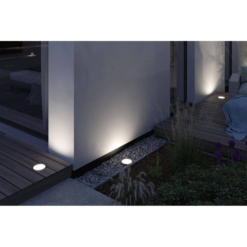 S.Luce Plug & Shine LED Wandfluter Ocos Anthrazit IP67 Rabatt