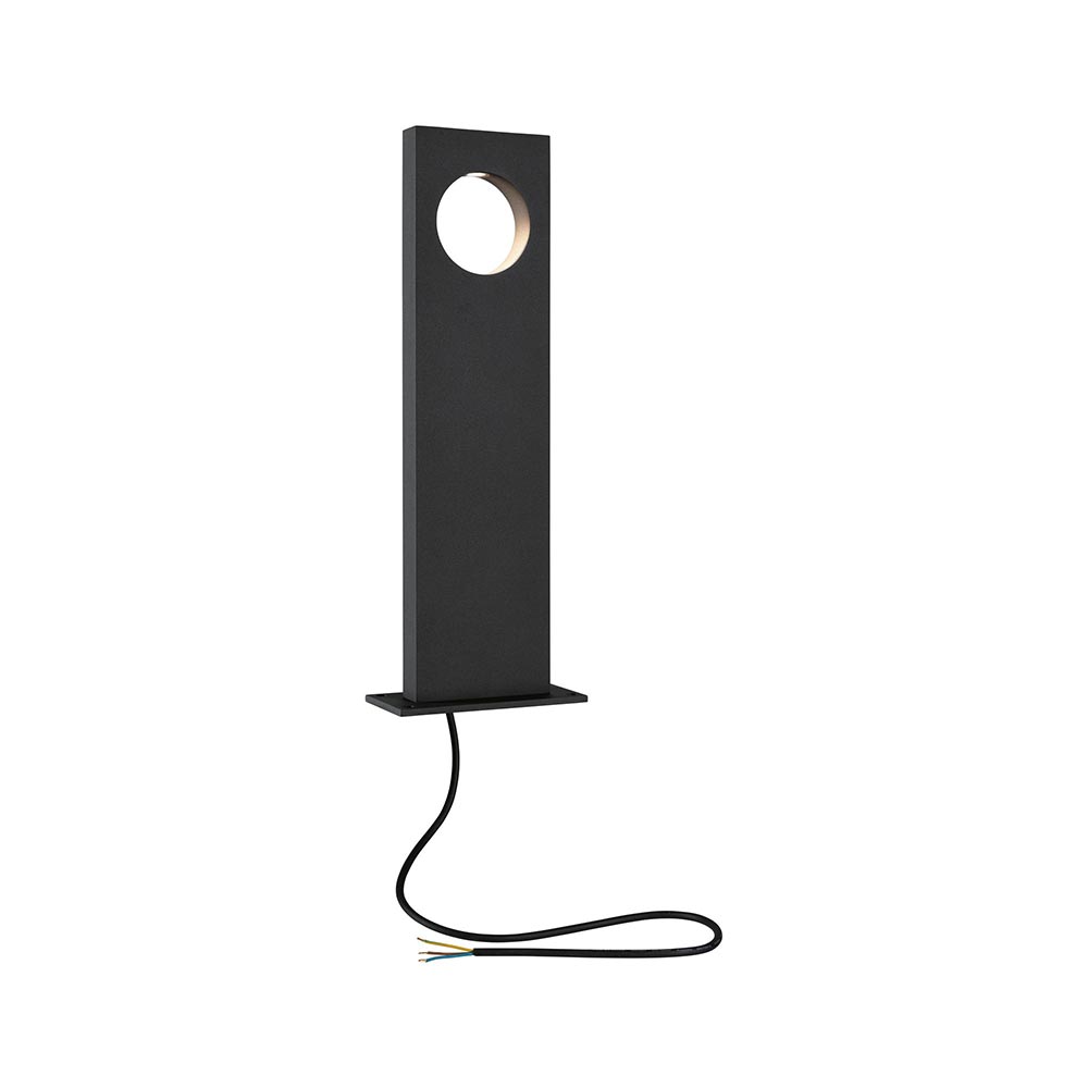 S.Luce LED Pollerleuchte Ivo Grau Metall IP65 Osterangebot