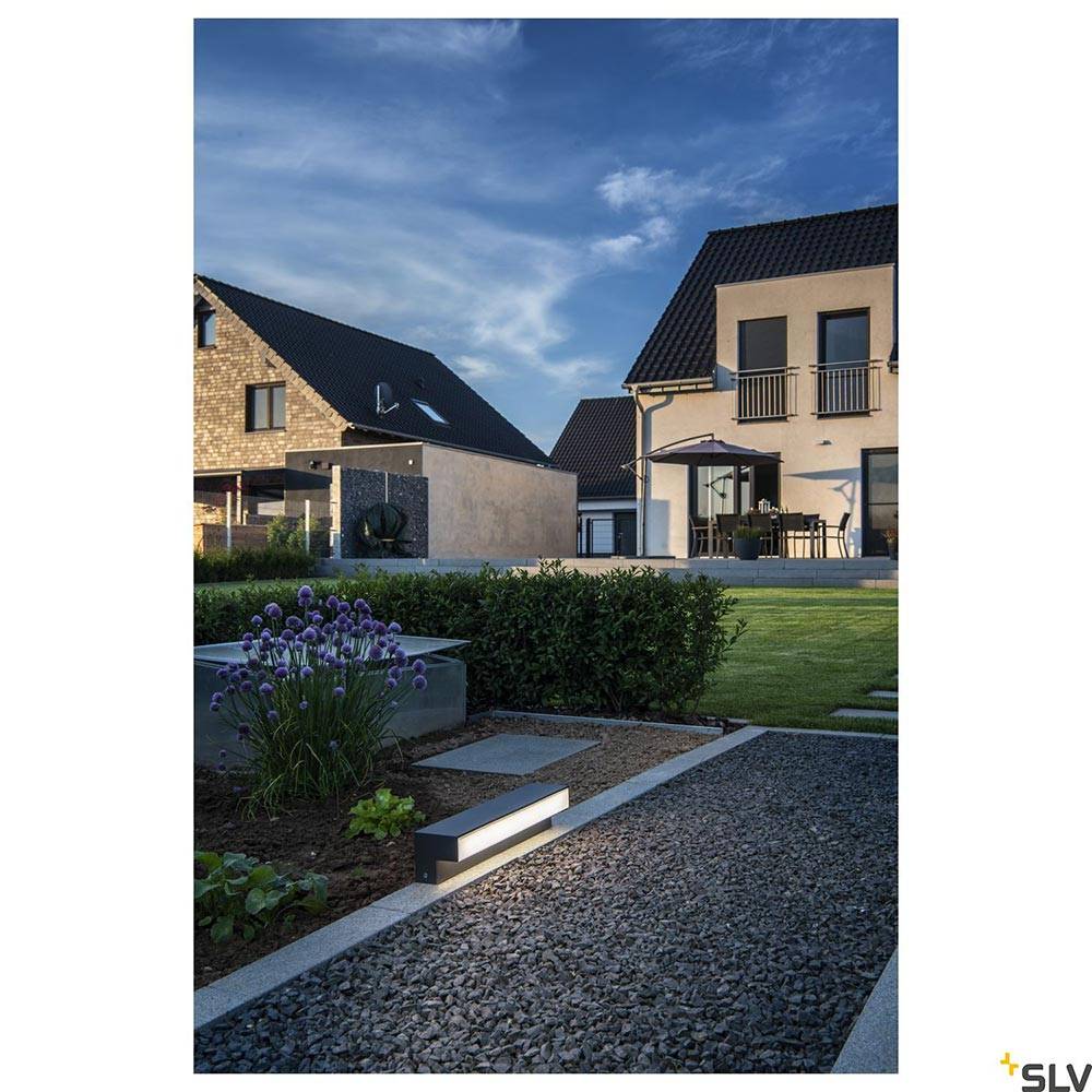 S.Luce SLV L-Line LED Gehwegleuchte IP65 Anthrazit CCT Muttertagsangebot