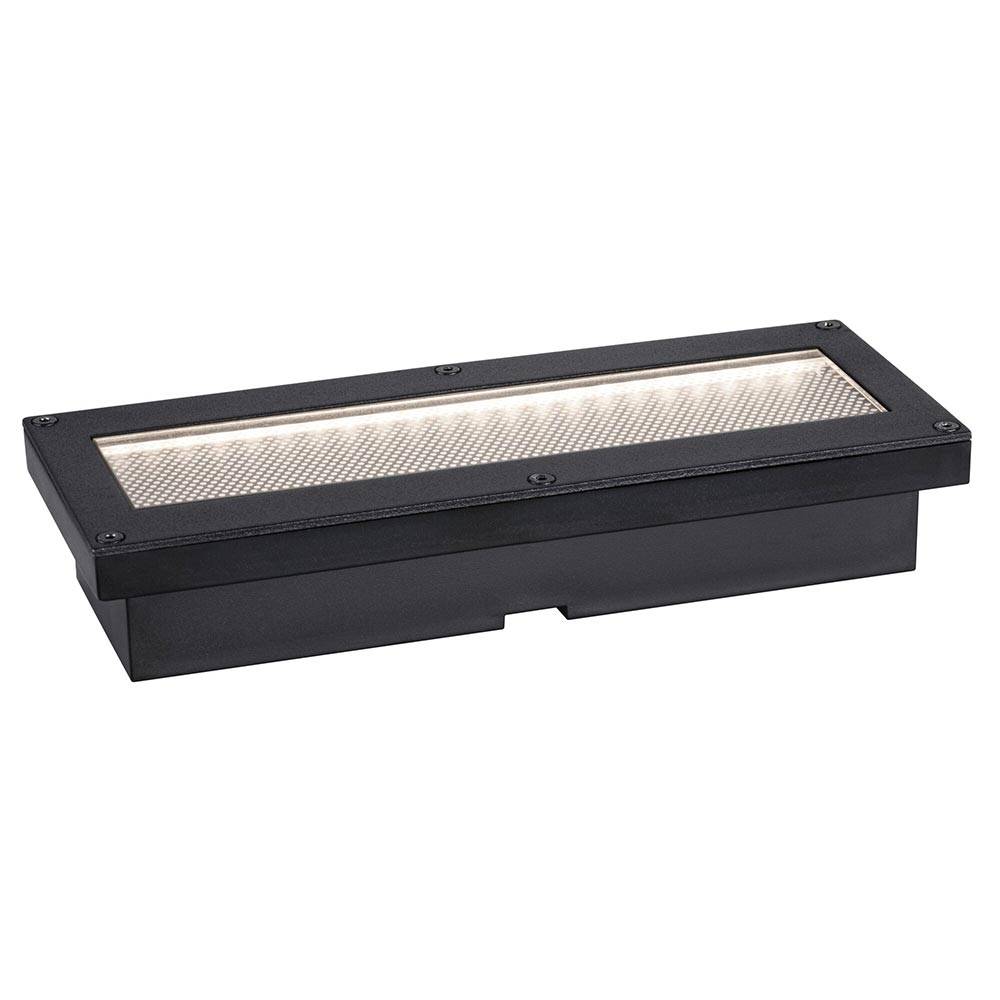 S.Luce Solar LED Bodeneinbauleuchte Domenic Schwarz IP67 Top Angebot